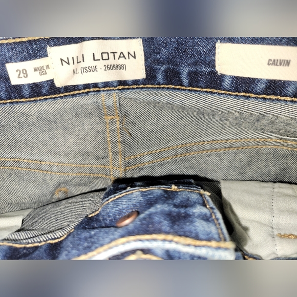 Nili Lotan Calvin Carpenter Jean Simon Wash 29 nwt $495 - Picture 11 of 11